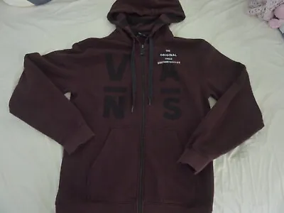 Buy Dark Brown VANS Large HOODIE Sweatshirt  The Original Since Nineteen Sixty-Six  • 18.90£