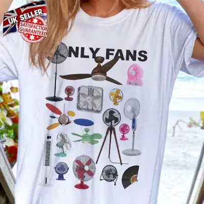 Buy Only Fans Funny T-Shirts Women Vintage Fashion Streetwear Graphic T Shirt Unisex • 14.99£