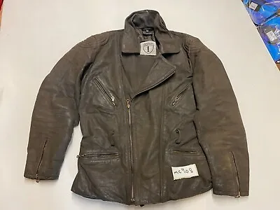 Buy Highway 1 Vintage  Leather Motorcycle Jacket Label 58  Armpit/Armpit 25  (mc908) • 60£