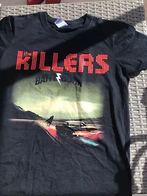 Buy Rare, The Killers Band T Shirt. Liverpool 2014 Battle Born  • 20£