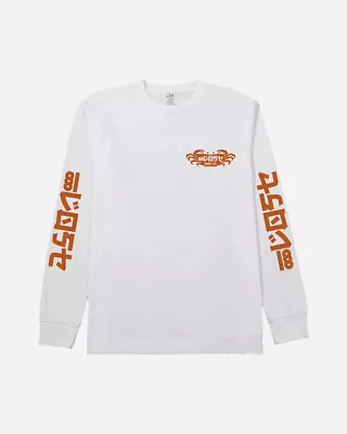 Buy LOST - Mens Dondo Long Sleeve T-Shirt - Vintage White - Casual L/S Top • 22.49£