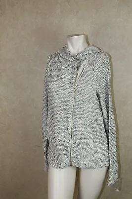 Buy INC New Womens Layered-Look Grey Sparkle Ivory Sweater Size M  NWT __ R6A4 • 15.18£