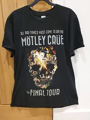 Buy RARE Motley Crue The Final Tour T-shirt Size Large Tour T Shirt • 17.99£