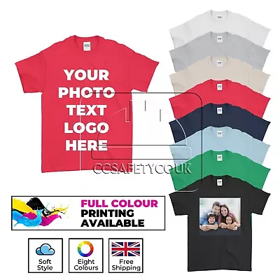 Buy Personalised Custom Printing T-Shirt Photo/Text Stag Hen Party 100% Cotton • 5.99£