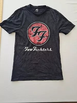 Buy Ladies Tshirt Foo Fighters Size S Short Sleeve Black Mix 071 • 10.99£