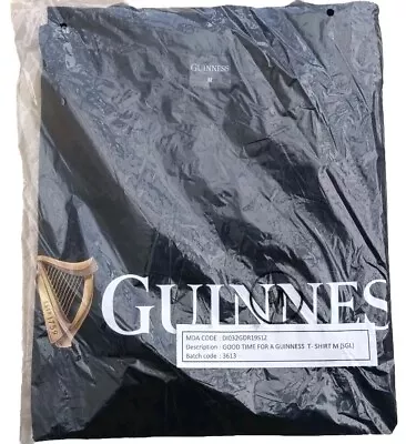 Buy Guinness T Shirt Medium , Black • 3£