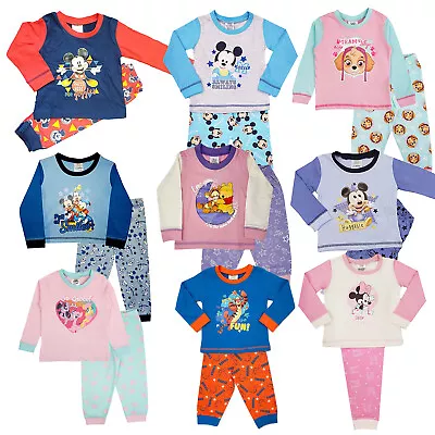 Buy Disney Baby Pyjamas Pj For Boys Girls Toddlers Official Cartoon Character Outfit • 8.95£