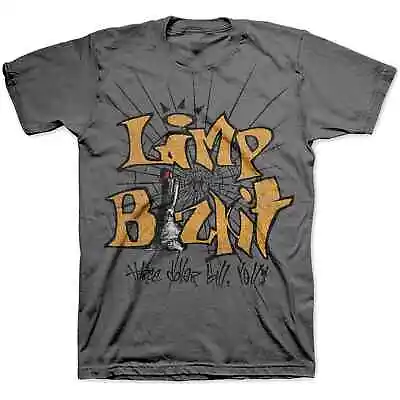 Buy Limp Bizkit - Unisex T-Shirt 3 Dollar Bill | [Grey ] | Rock Off • 24.23£