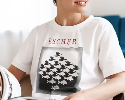 Buy Sky And Water Escher T Shirt / %100 Premium Quality • 12.95£