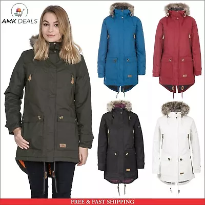 Buy Trespass Womens Waterproof Parka Jacket Ladies Windproof Insulated Hooded Coat  • 53.95£
