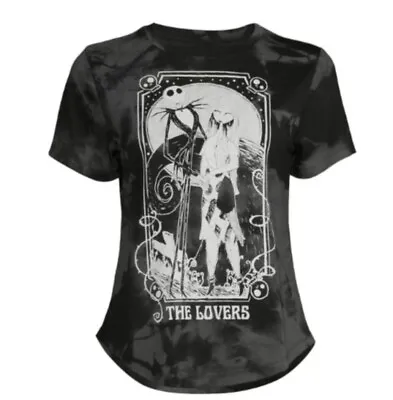 Buy Disney Tim Burton Nightmare Before Christmas T-Shirt The Lovers Tarot JR XXL 19 • 11.34£