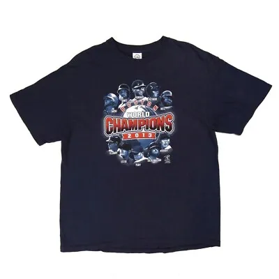 Buy Boston Red Sox Vintage Navy Blue T-shirt - Size Men's XL • 14.06£