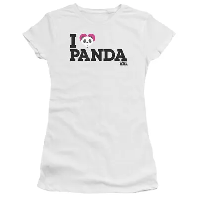 Buy We Bare Bears  I Heart Panda  Women's Adult Or Girl's Junior Babydoll Tee • 32.76£