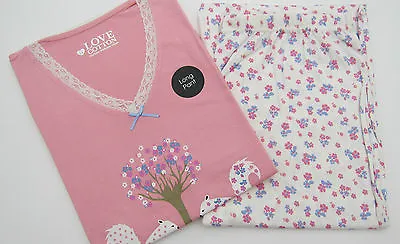 Buy Ladies Bhs Cotton Pj Pyjama Set Various Designs Bnwot Szs 8-22 • 9.99£