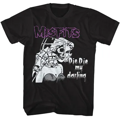 Buy The Misfits Die My Darling Album Cover Men's T Shirt Punk Rock Merch • 41.76£