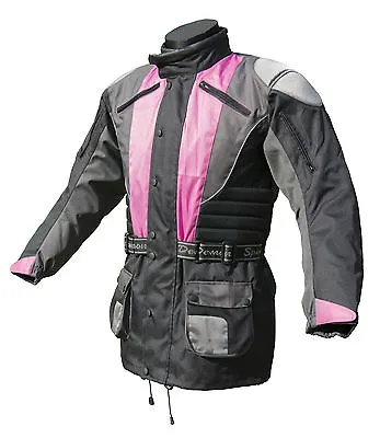 Buy Baby Biker Kids Childs Childrens Motorcycle Motorbike Cool Textile Jacket Pink T • 69.99£