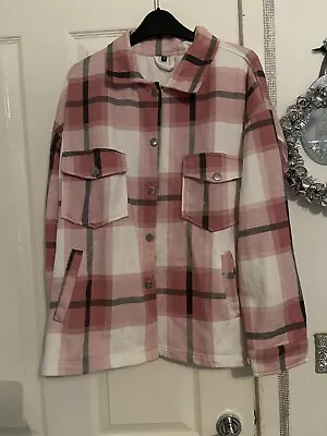 Buy Women’s Check Shirt Jacket Size 10 • 6£