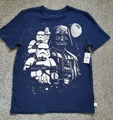 Buy GAP Boys Star Wars T-Shirt Glow In The Dark, Size M, Age 8yrs **NEW** • 15£