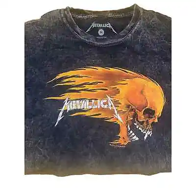 Buy Metallica Cropped T-Shirt Size Medium • 15.15£
