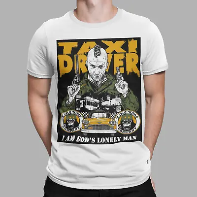 Buy Taxi Driver T-Shirt Travis Bickle NY God Lonely Man Tee Retro Movie Film 70s • 6.99£