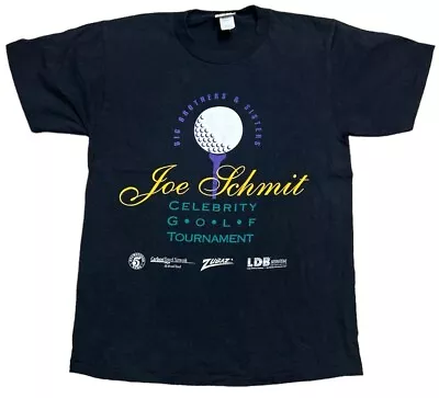 Buy Joe Schmit Celebrity Golf Tournament 90s Vintage T Shirt Size M • 15£
