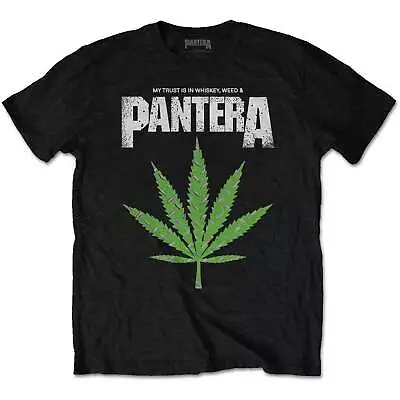 Buy Pantera Unisex T-Shirt: Whiskey 'n Weed OFFICIAL NEW  • 18.29£