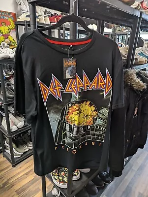 Buy Def Leppard Pyromania Charcoal T-shirt Brand New With Tags In Black Size XL • 15.25£