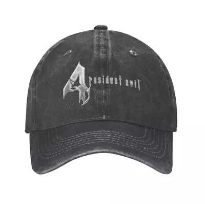 Buy Resident Evil 4 - Baseball Cap Hat - Resident Evil 4 Title (Resident Evil Merch) • 14.99£