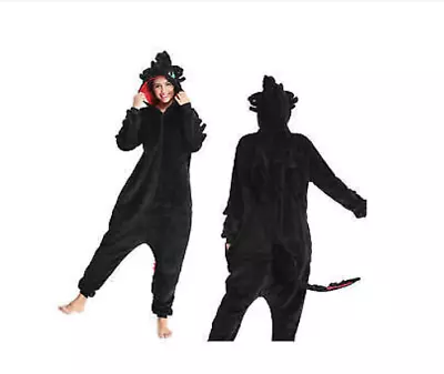 Buy How To Train Your Dragon Pajamas Kigurumi Sleepwears Cosplay Unisex Toothless. • 11.80£