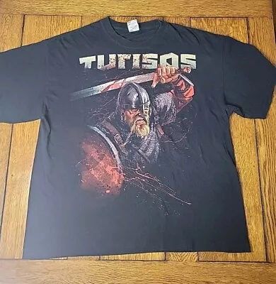 Buy Turisas T Shirt Black XL Graphic Stand Up & Fight 2011 Tour Metal Band Music • 11.95£