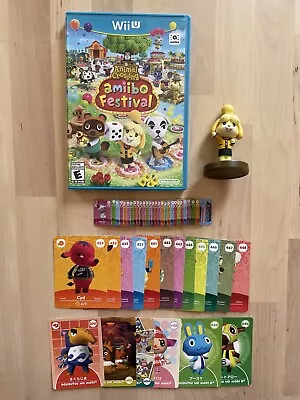 Buy Animal Crossing Merch Lot Amiibo Festival WiiU Game Isabelle Amiibo Figure L7 • 28.82£