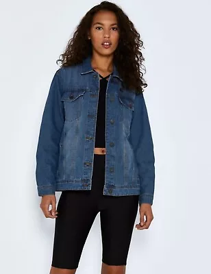 Buy Ladies NOISY MAY Denim Jacket Size XS. BNWT. • 12.99£