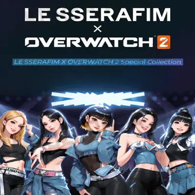 Buy LE SSERAFIM X OVERWATCH 2 Official MD Mouse Pad / Keyring / Phone Tap / Etc • 104.15£