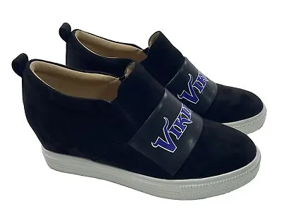 Buy Minnesota Vikings NFL Sneakers Women's Cuce Safety Slip-On Shoes Size 8 Rare • 54.04£