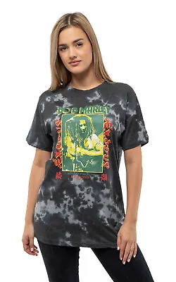 Buy Bob Marley Exodus European Tour Dye Wash T Shirt • 15.93£
