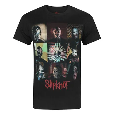 Buy Slipknot T-Shirt Blocks Rock Metal Official Band New Black • 14.95£