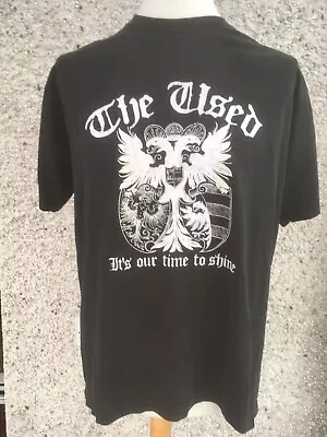 Buy Vintage The Used  Single Stitch T-Shirt Our Time To Shine Wall Of Fame Tag • 49.99£