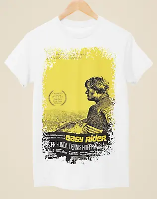 Buy Easy Rider - Movie Poster Inspired Unisex White T-Shirt • 14.99£