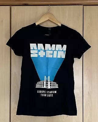 Buy Official Rammstein Europe Stadium Tour 2022 T-Shirt - Size S (Worn Once) • 50£