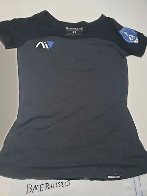 Buy BIOWARE Mass Effect Pathfinder Black & Grey T-Shirt Size Small • 28.34£