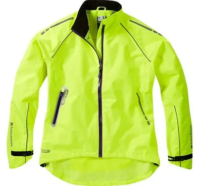 Buy Madison Prima Women's Waterproof Cycling Jacket, Biking, Riding, Yellow. • 29.99£