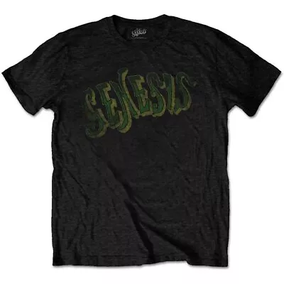 Buy Genesis Vintage Logo - Green Official Tee T-Shirt Mens • 15.99£
