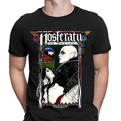 Buy Nosferatu The Vampyre Cult Gift Movie Music Fashion Retro Mens T-Shirts Top #VED • 9.99£