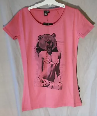 Buy Pink Bear Slogan T-Shirt Top Age 14-15 Years Girls Mafia  • 6.95£