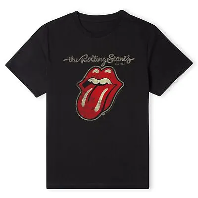 Buy Official Rolling Stones Plastered Tongue Unisex T-Shirt • 10.79£
