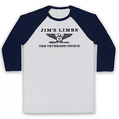 Buy Jim's Limbs Nuclear Fallout Sci Fi Dystopia Vault Dweller Tec Baseball T-Shirt • 23.99£