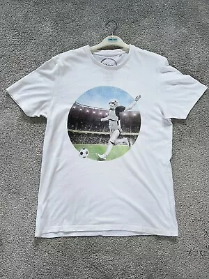 Buy Men’s White Stormtrooper T-shirt, Size M, Next • 3£