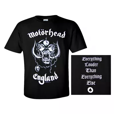 Buy ** Motörhead T-Shirt England Official ** • 17£