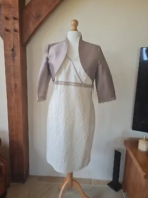 Buy Linea Raffaelli Dress And Jacket Size 18 BNWT • 75£