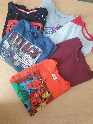 Buy Box For Boys 7-8 Years 3× T-shirts 3 ×Blouses   Set 6 Pieces Spider-Man Marvel • 4£